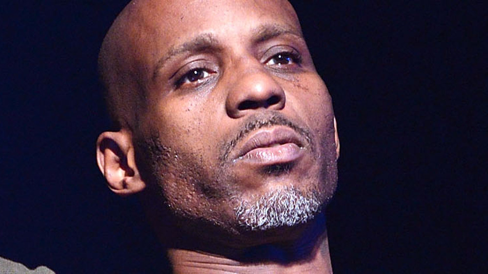 DMX performing at an event