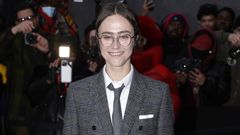 Ella Emhoff smiling