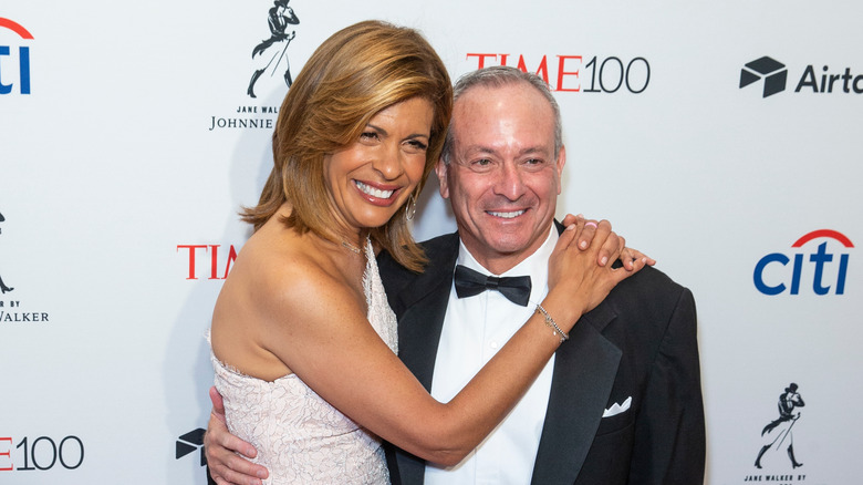 Hoda Kotb and Joel Schiffman attending 2018 Time 100 Gala at Jazz at Lincoln Center