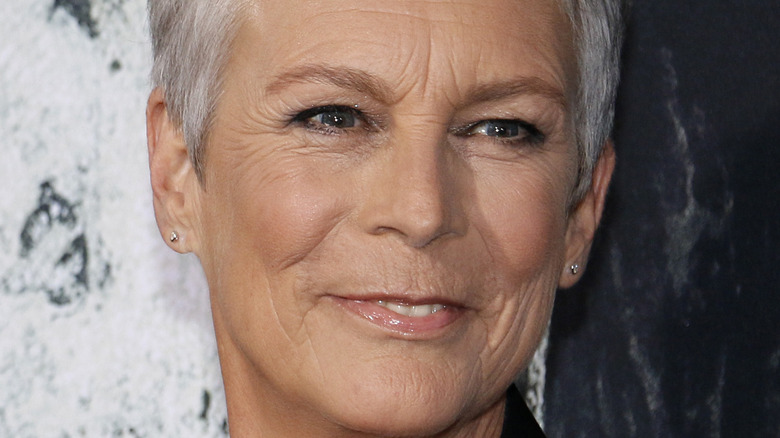 Jamie Lee Curtis smiling 