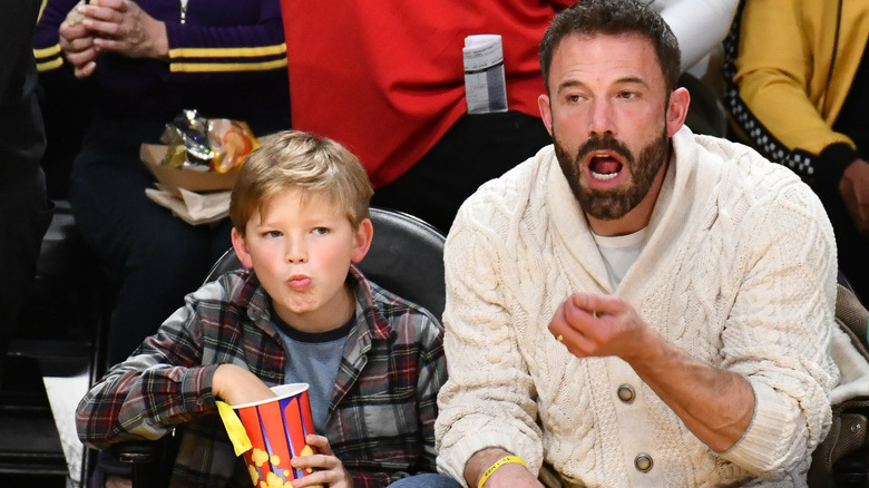 Samuel Affleck and Ben Affleck