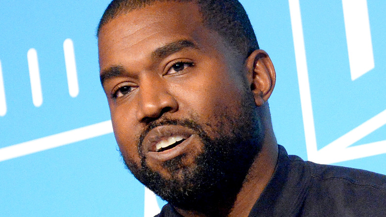 Kanye West at event