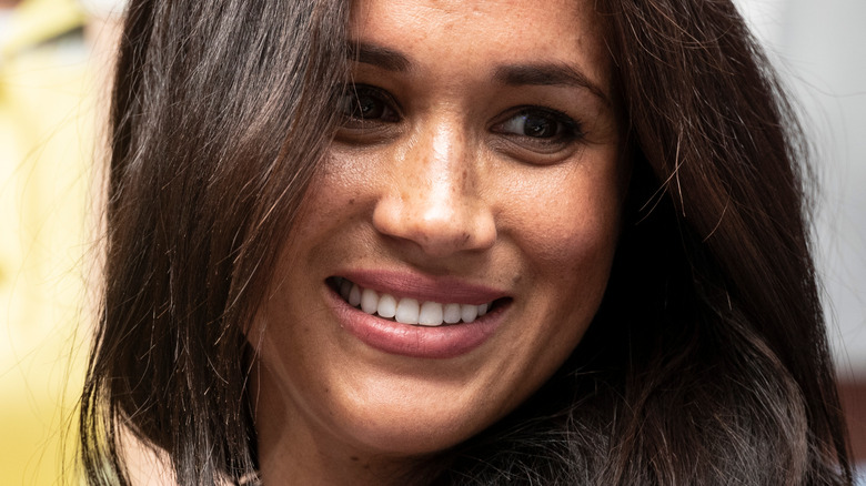 Meghan Markle smiling