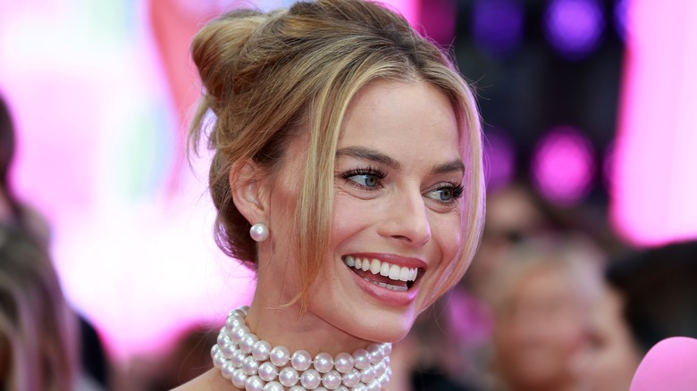 Margot Robbie smiling