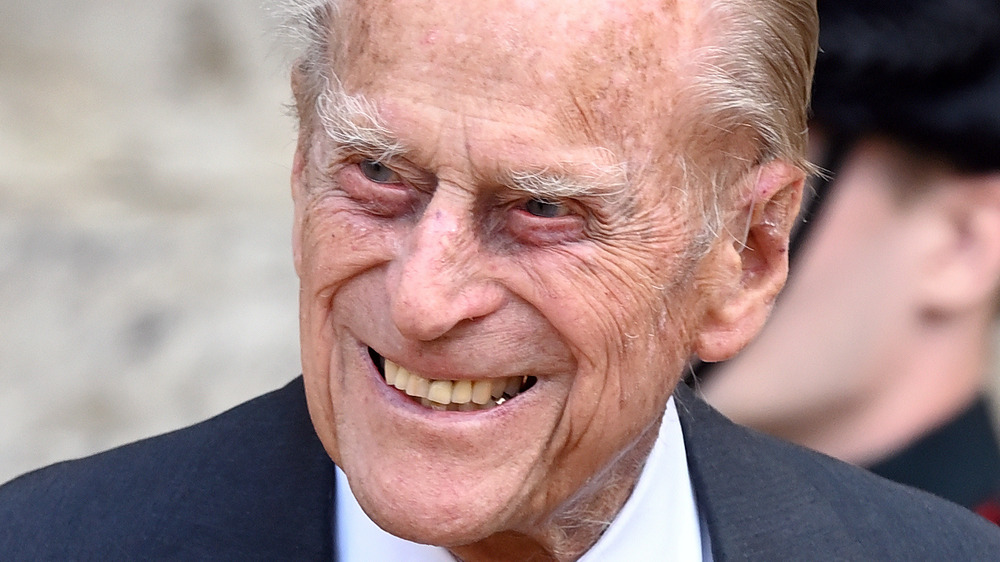 Prince Philip smiling