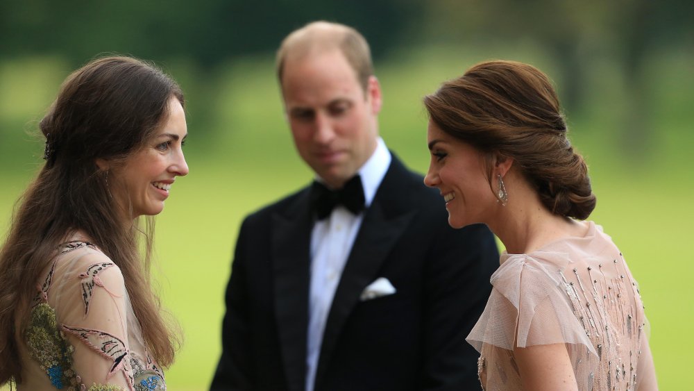 The Marchioness of Cholmondeley and Kate Middleton