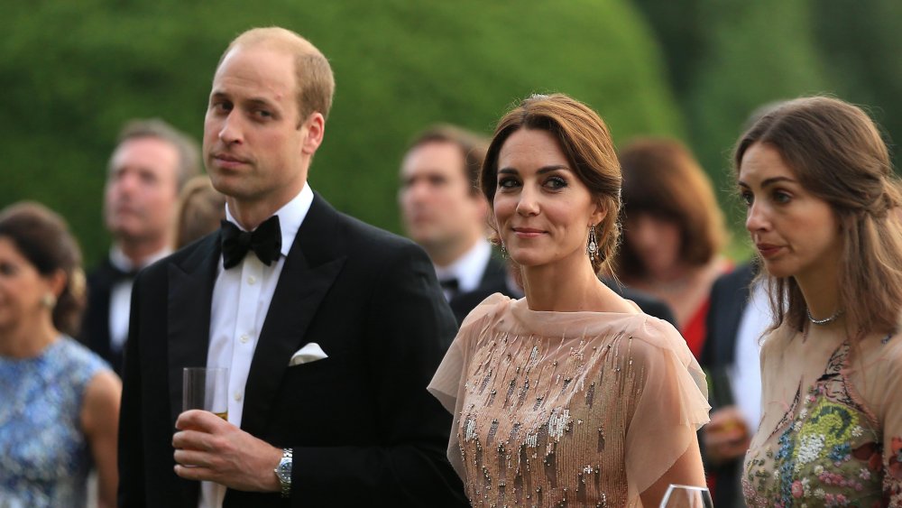 Prince William, Kate Middleton and Rose Hanbury 