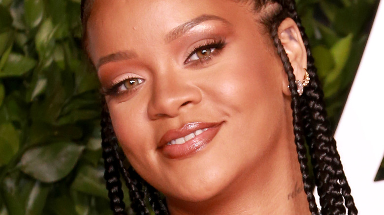 Rihanna smiling