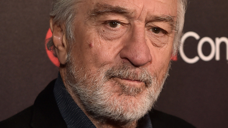 Robert De Niro gray hair and beard