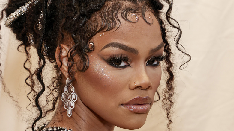 Teyana Taylor gazing in front