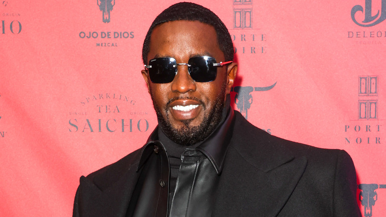 Sean Combs smiling