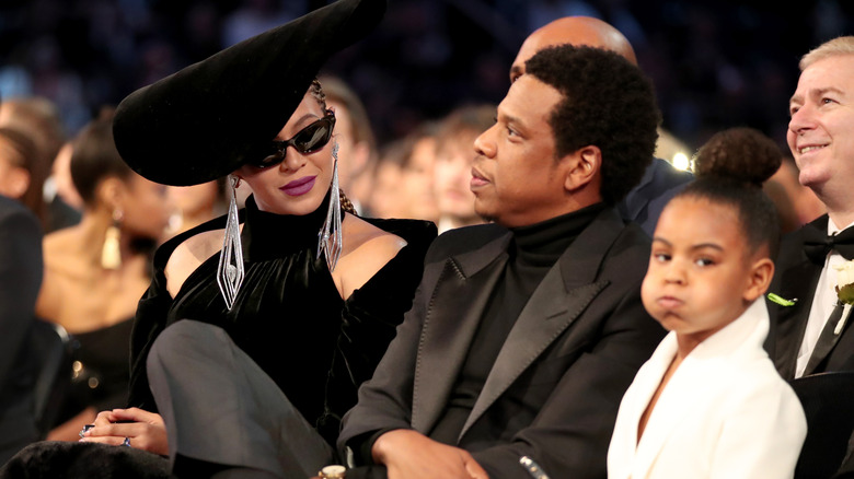 Beyonce, Jay-Z and Blue Ivy