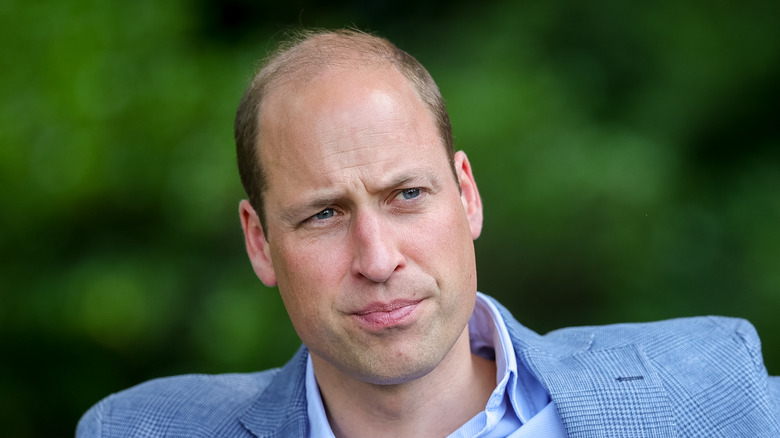 Prince William thinking