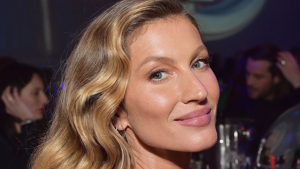 Gisele Bundchen smiling