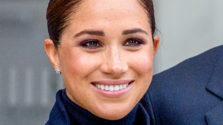 Meghan Markle smiling