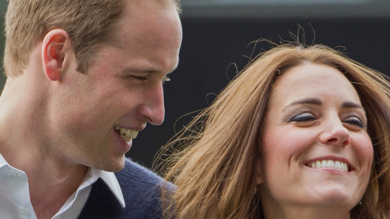 Prince William and Kate Middleton attending Rippa Rugby