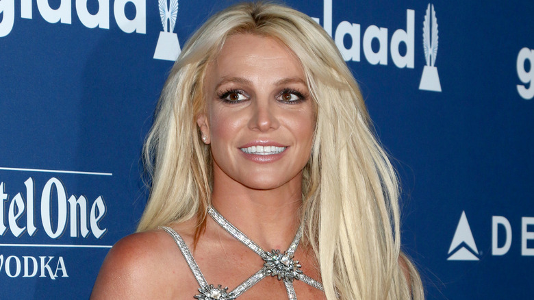 Britney Spears smiling