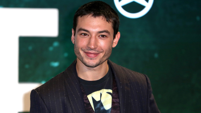 Ezra Miller smiling
