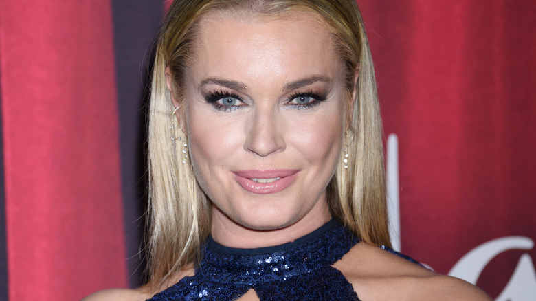 Rebecca Romijn smiling