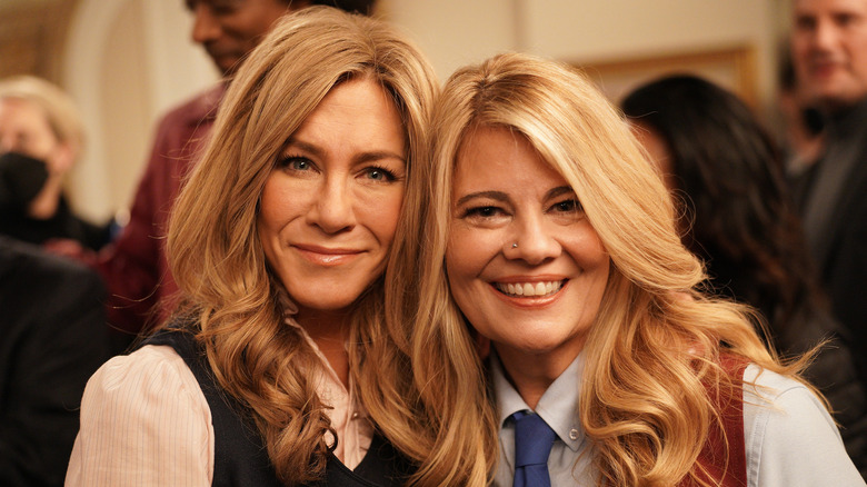 Jennifer Aniston with Lisa Whelchel