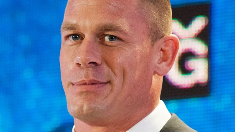 John Cena smirking