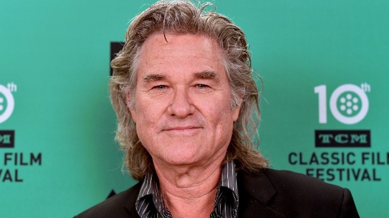 Kurt Russell on the TCM film festival's red carpet