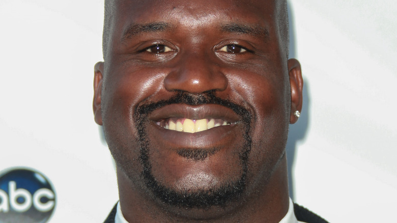 Shaquille O'Neal smiling