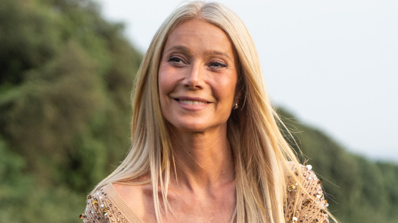 Gwyneth Paltrow at Max Mara Cruise fashion show at Reggia Di Caserta