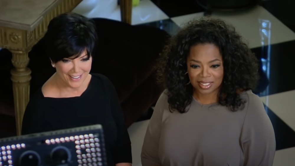Kris Jenner and Oprah Winfrey