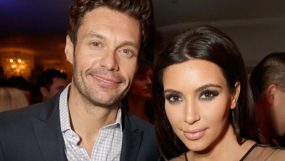 Ryan Seacrest and Kim Karadshian