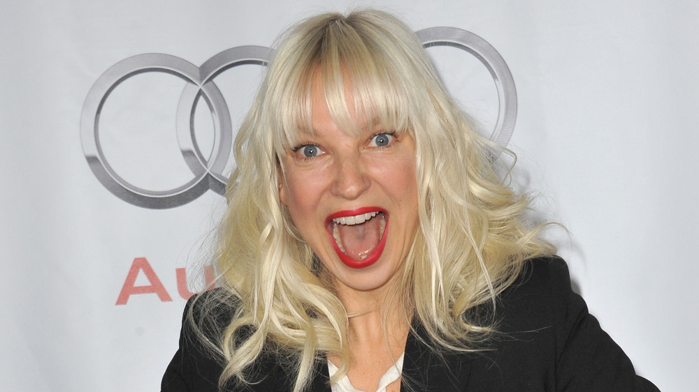 Sia at an event