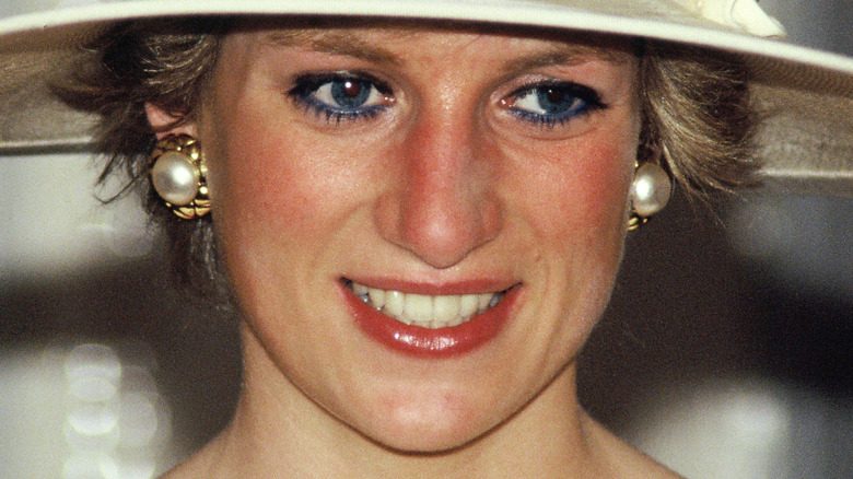 Princess Diana smiling