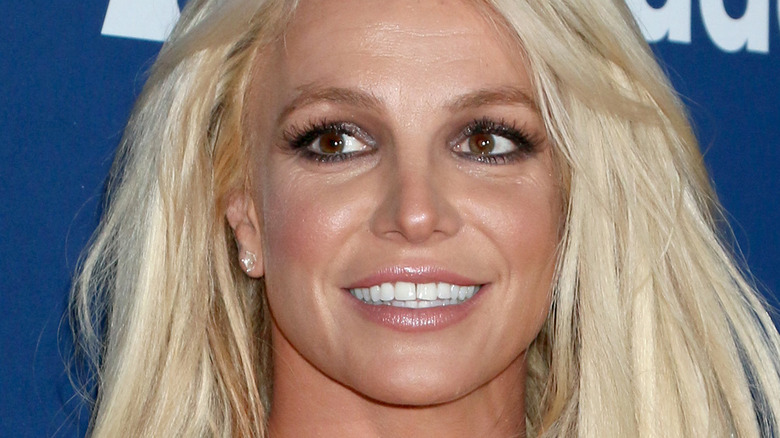 Britney Spears smiling