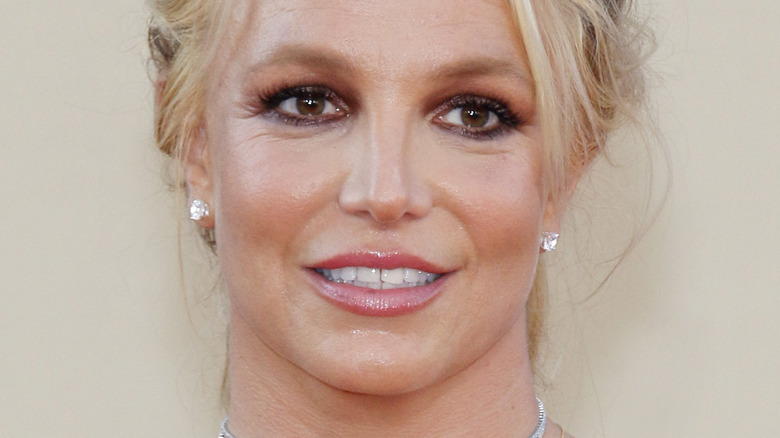 Britney Spears smiling