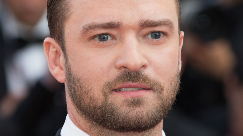 Justin Timberlake on the red carpet