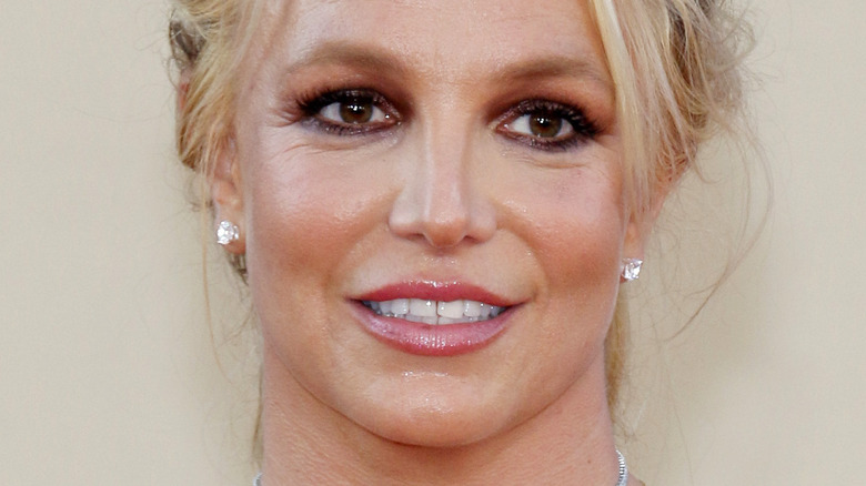 Britney Spears smiling