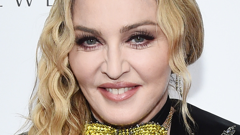 Madonna on the red carpet