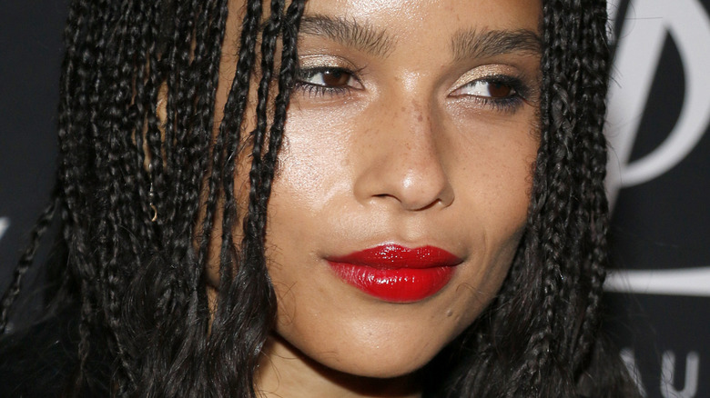 Zoe Kravitz on the red carpet