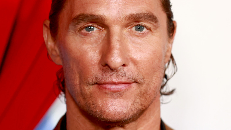 Matthew McConaughey attending the premiere of Illumination's "Sing 2"