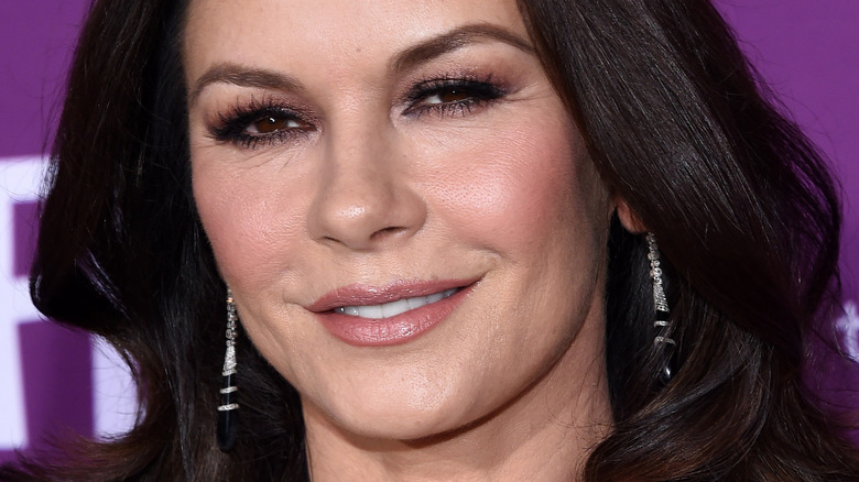 Catherine Zeta-Jones smiling
