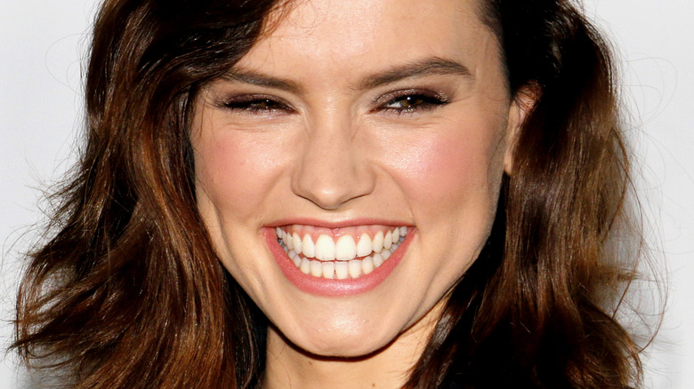 Daisy Ridley smiling