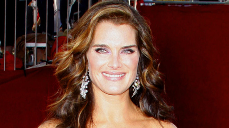 Brooke Shields smiling