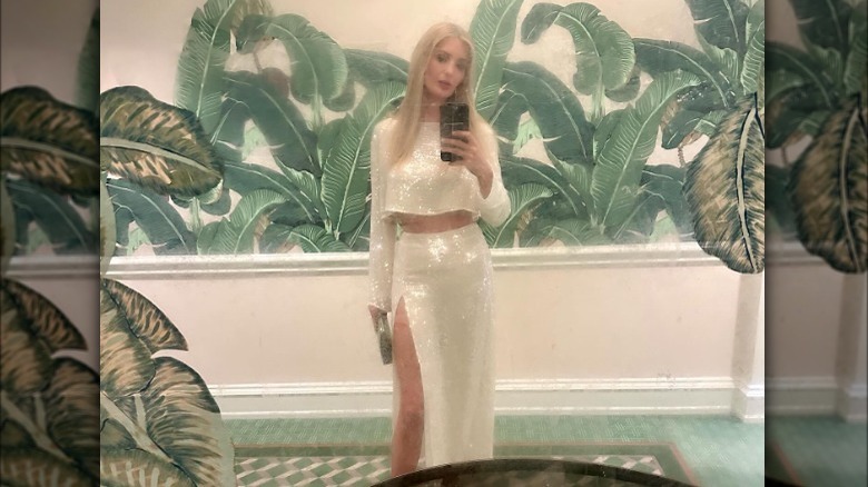 Ivanka Trump sequin outfit