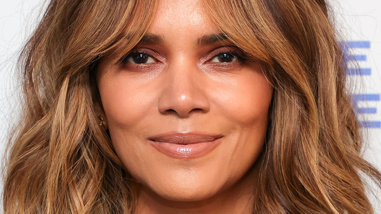 Halle Berry smiling