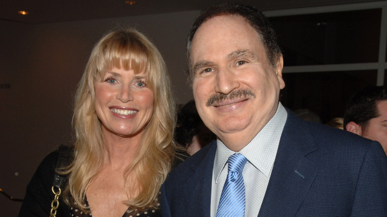 Marcia Strassman posing with Gabe Kaplan.
