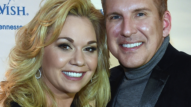 Todd Chrisley smiles at event