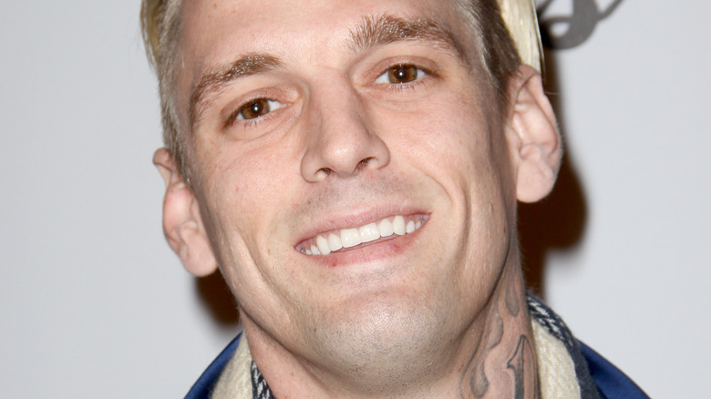 Aaron Carter smile 