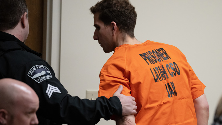 Bryan Kohberger and police officer