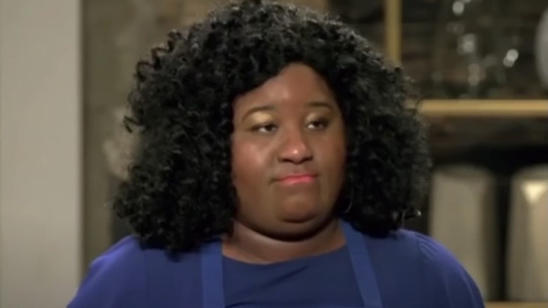 Ariel Robinson on "The Worst Cooks in America"