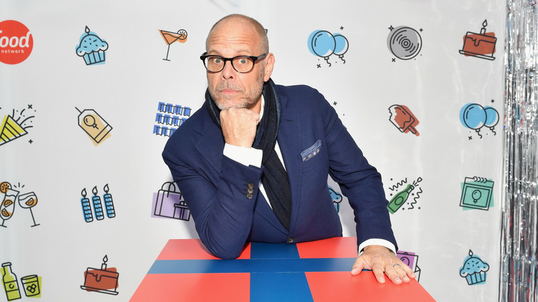 Alton Brown looking surprised